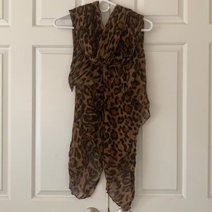 Beautiful animal print scarf